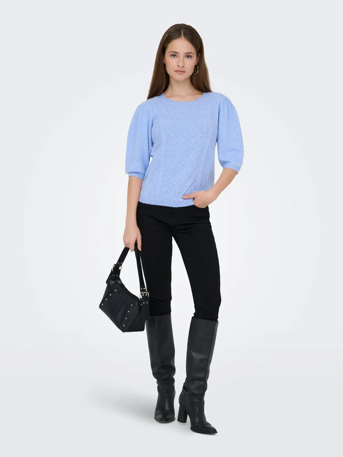 ONLY Onlgloria pullover maglia girocollo