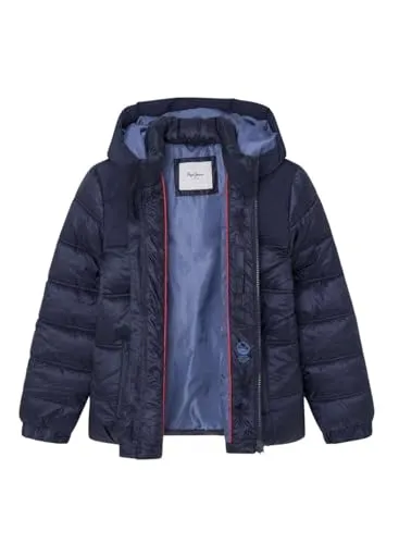 Pepe Jeans Odonis Piumino Bambino 10 Anni con Cappuccio