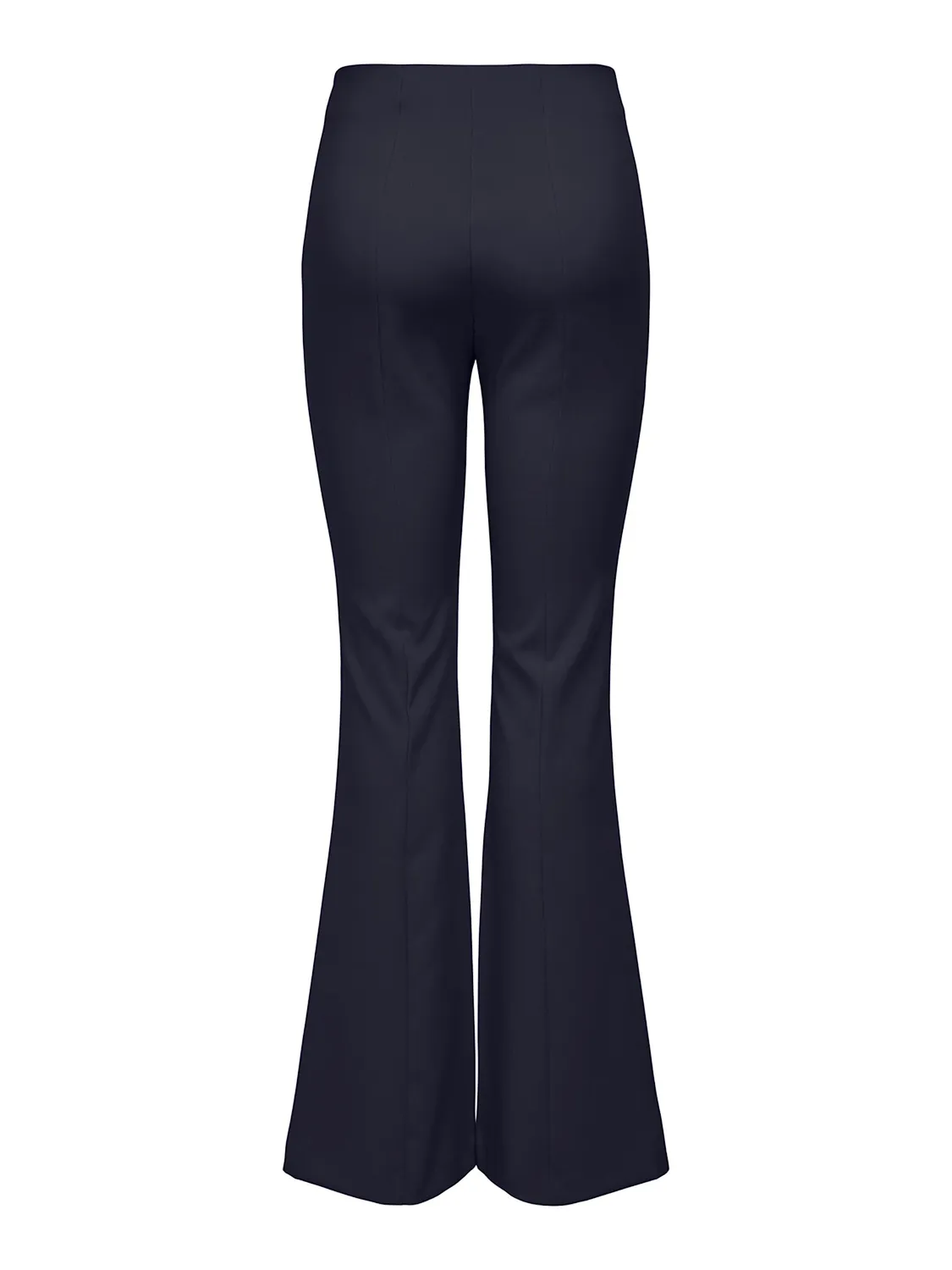 Only Onlastrid HW pantaloni donna flare elastico nero