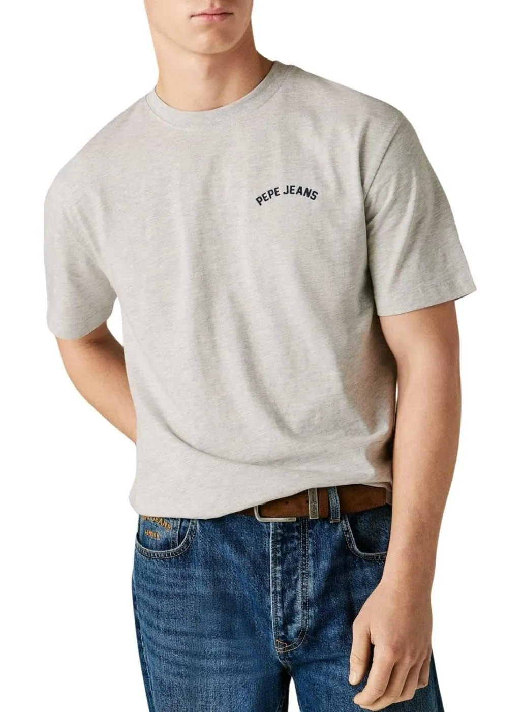 Pepe Jeans Gideon Tee t-shirt uomo bianca stampa