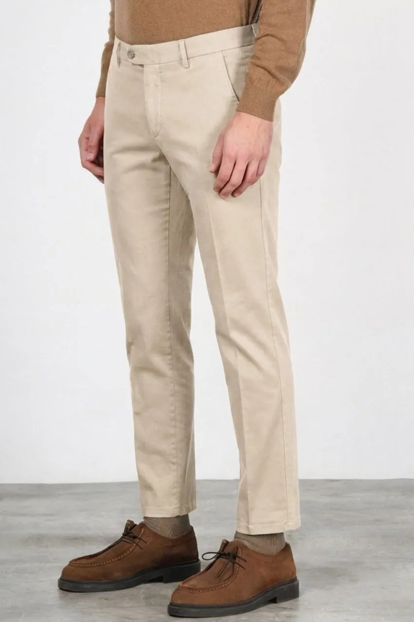Mason’s Torino Flex chino uomo latte slim