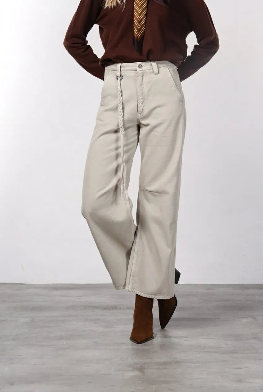 Mason's Valerie pantalone chino donna baloon ghiaccio