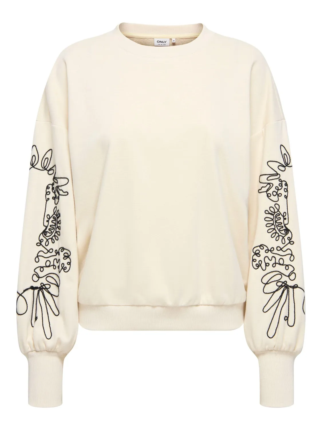 ONLY Onlbrooke Felpa Donna girocollo tinta unita