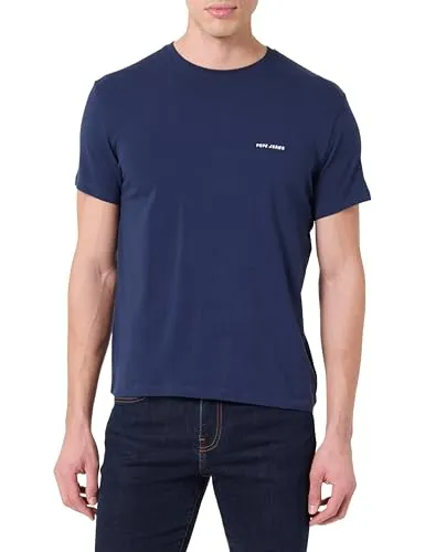 Pepe Jeans Basic Logo Stretch t-shirt uomo slim