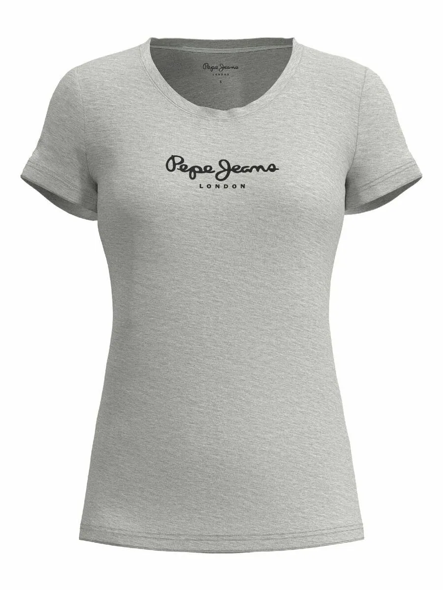 Pepe Jeans New Virginia t-shirt donna bianca slim