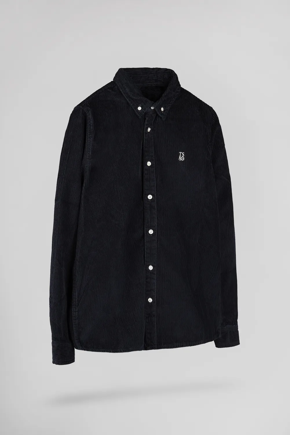 Teddy Smith C-Elton ML camicia velluto blu navy uomo