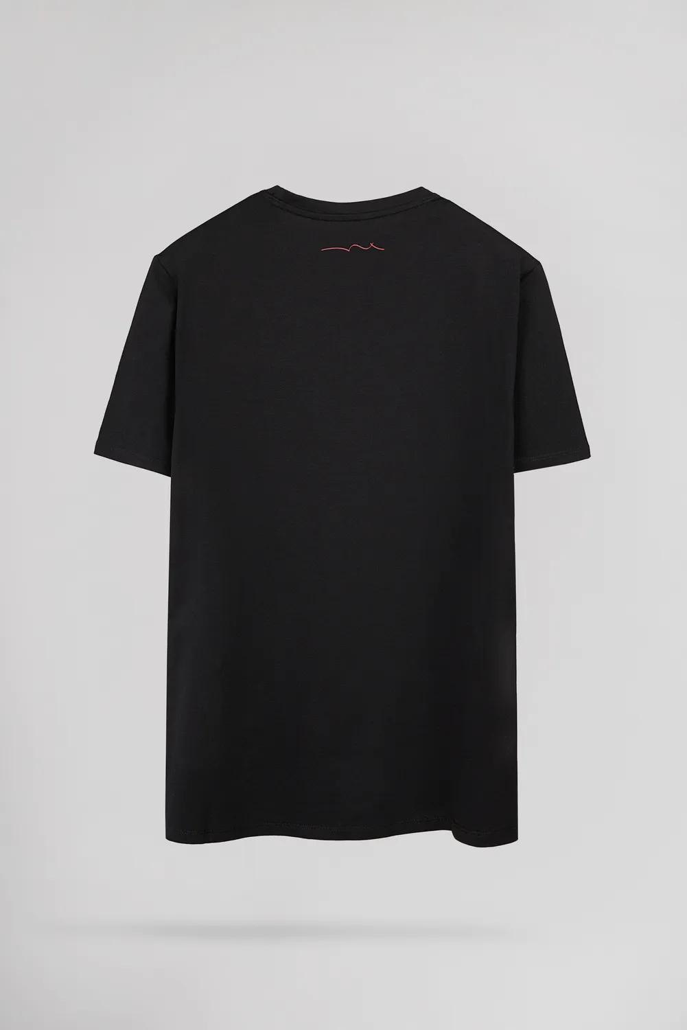 Teddy Smith T-Company MC T-Shirt Uomo Nero Stretch Regular