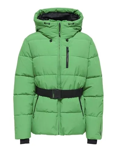 ONLY Onlharper giacca cintura verde medio XS