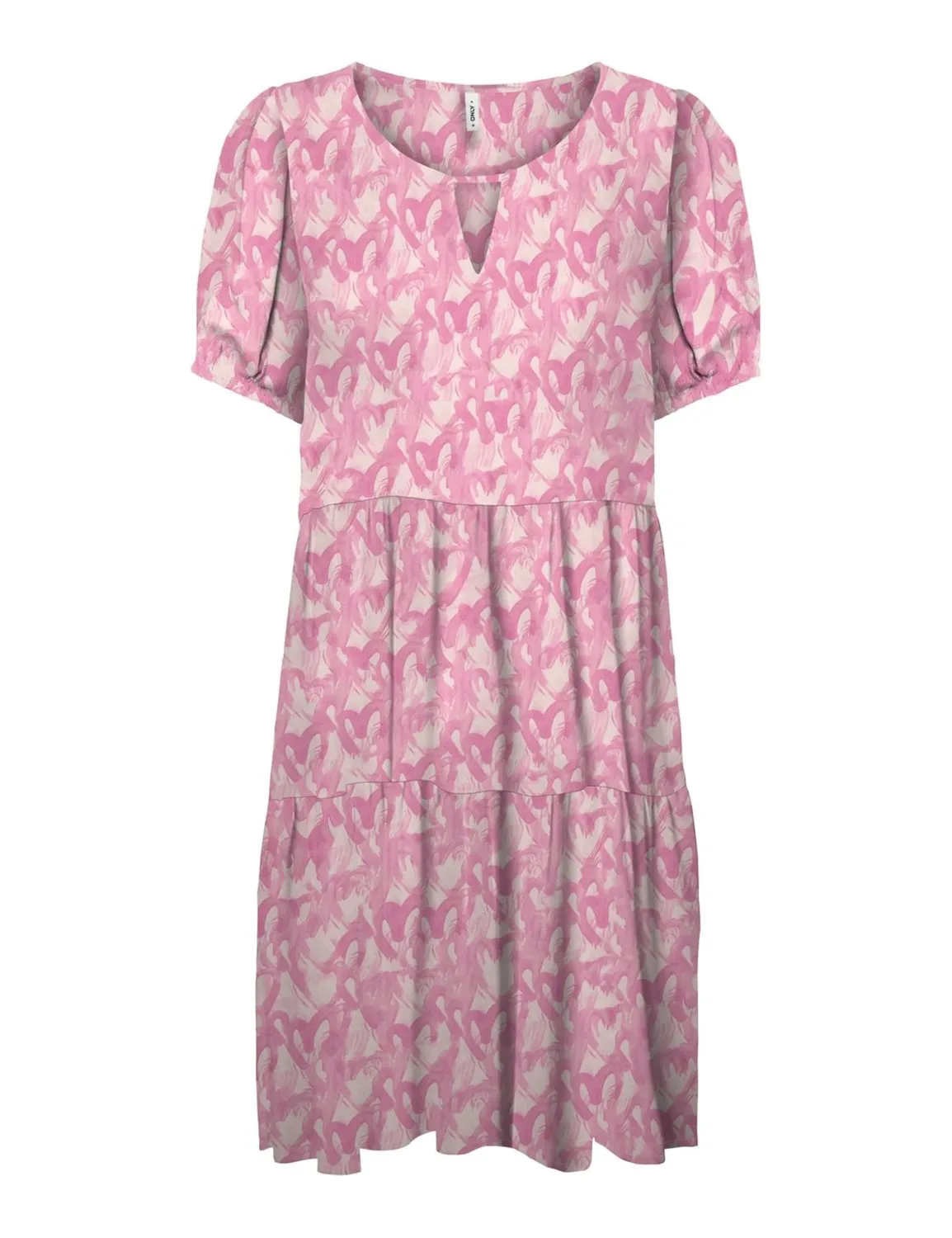 ONLY Onlnova Thea vestito donna fantasia manica corta