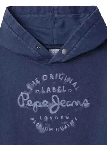 Pepe Jeans Vernon Felpa Bambino con Cappuccio 12 Anni