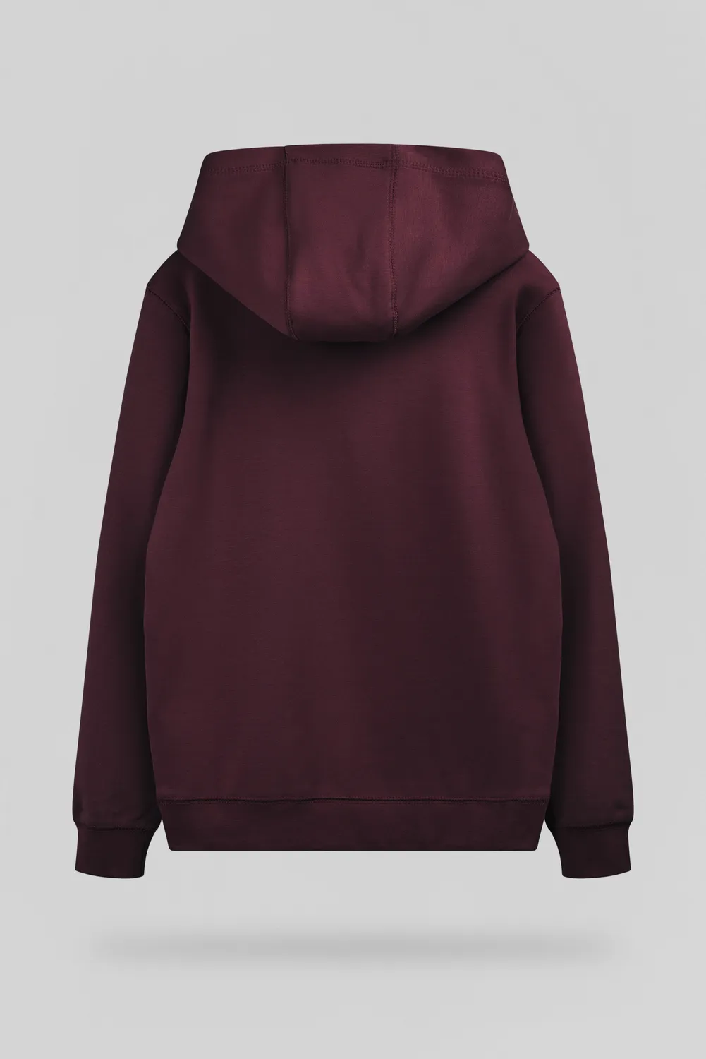 Teddy Smith S-Evry Hoody JR felpa cappuccio bordeaux bimbo