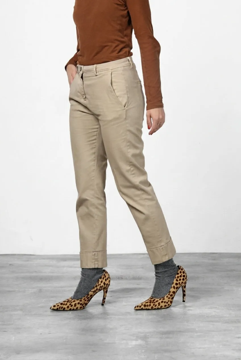 Mason's New York Carrot pantalone latte cotone lana