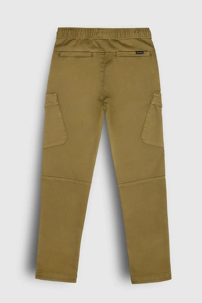 Teddy Smith P-Piky Cargo Pantaloni Bambino cotone