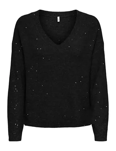 ONLY Onlarizona pullover donna maglia girocollo