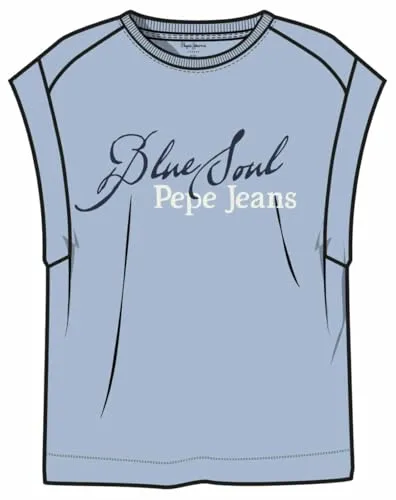 Pepe Jeans Griselda top bambina 10 anni bianco stampa
