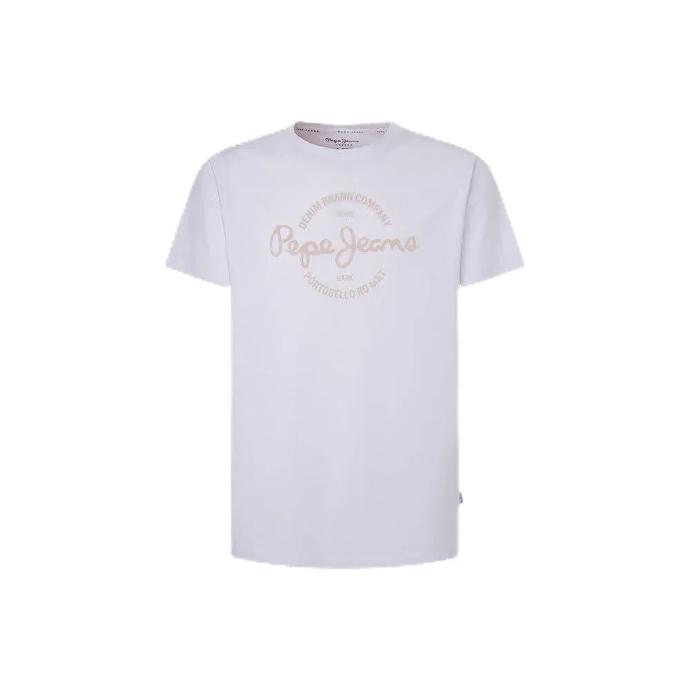 Pepe Jeans Craigton T-shirt uomo grigio melange logo petto