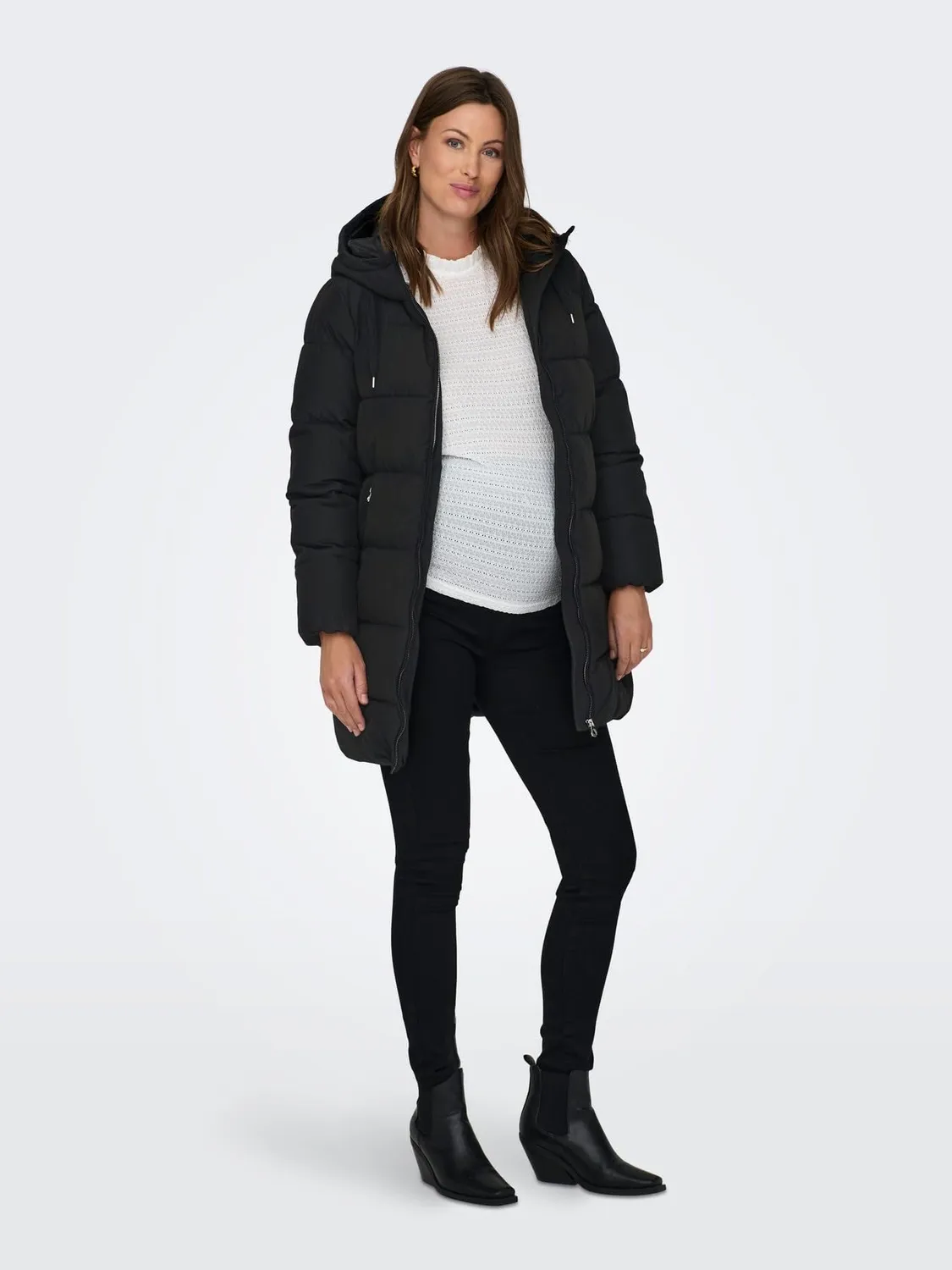 ONLY Maternity Olmdolly piumino lungo premaman antivento
