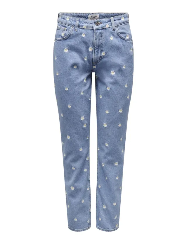 ONLY Jagger Mom Daisy jeans mom 30W / 32L vita alta