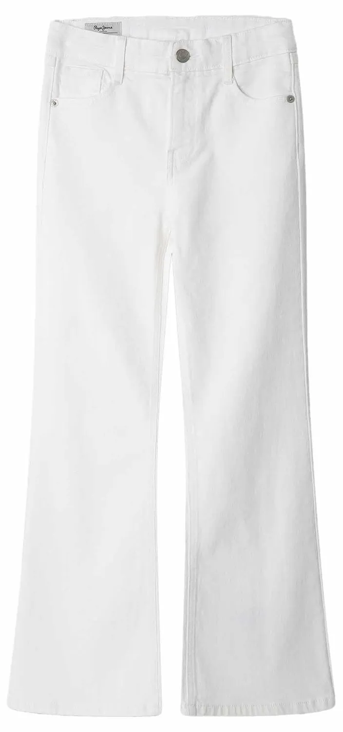 Pepe Jeans Willa Slim Flare Jeans Bambina Blu Oxford
