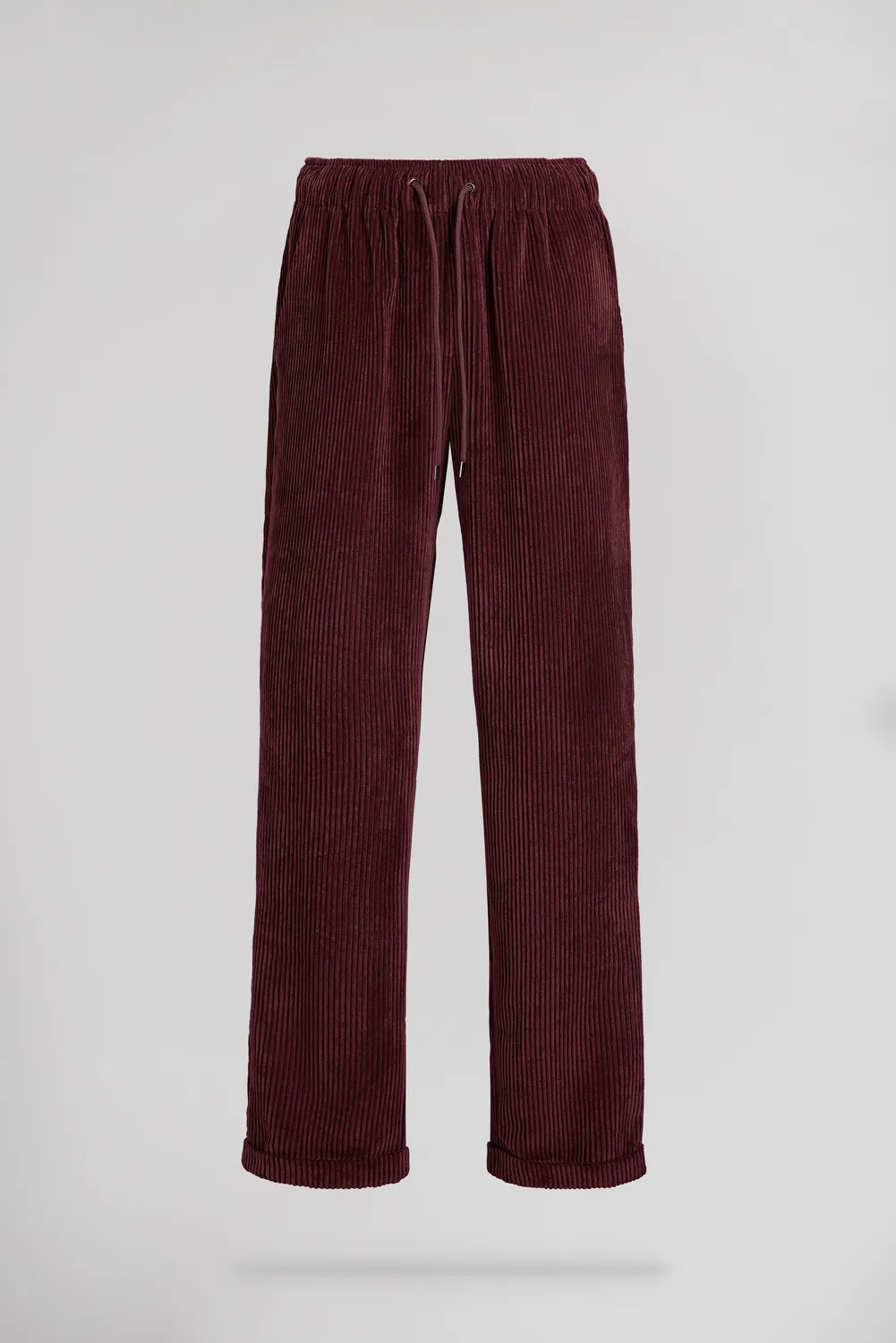 Teddy Smith Teddy Velours Pantaloni Donna Bordeaux