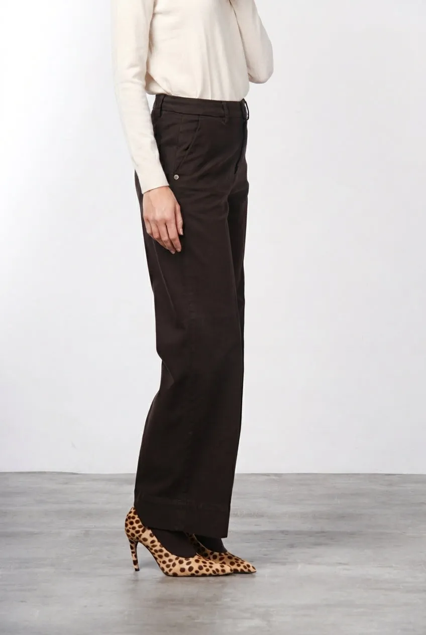 Mason's New York Studio chino donna marrone straight