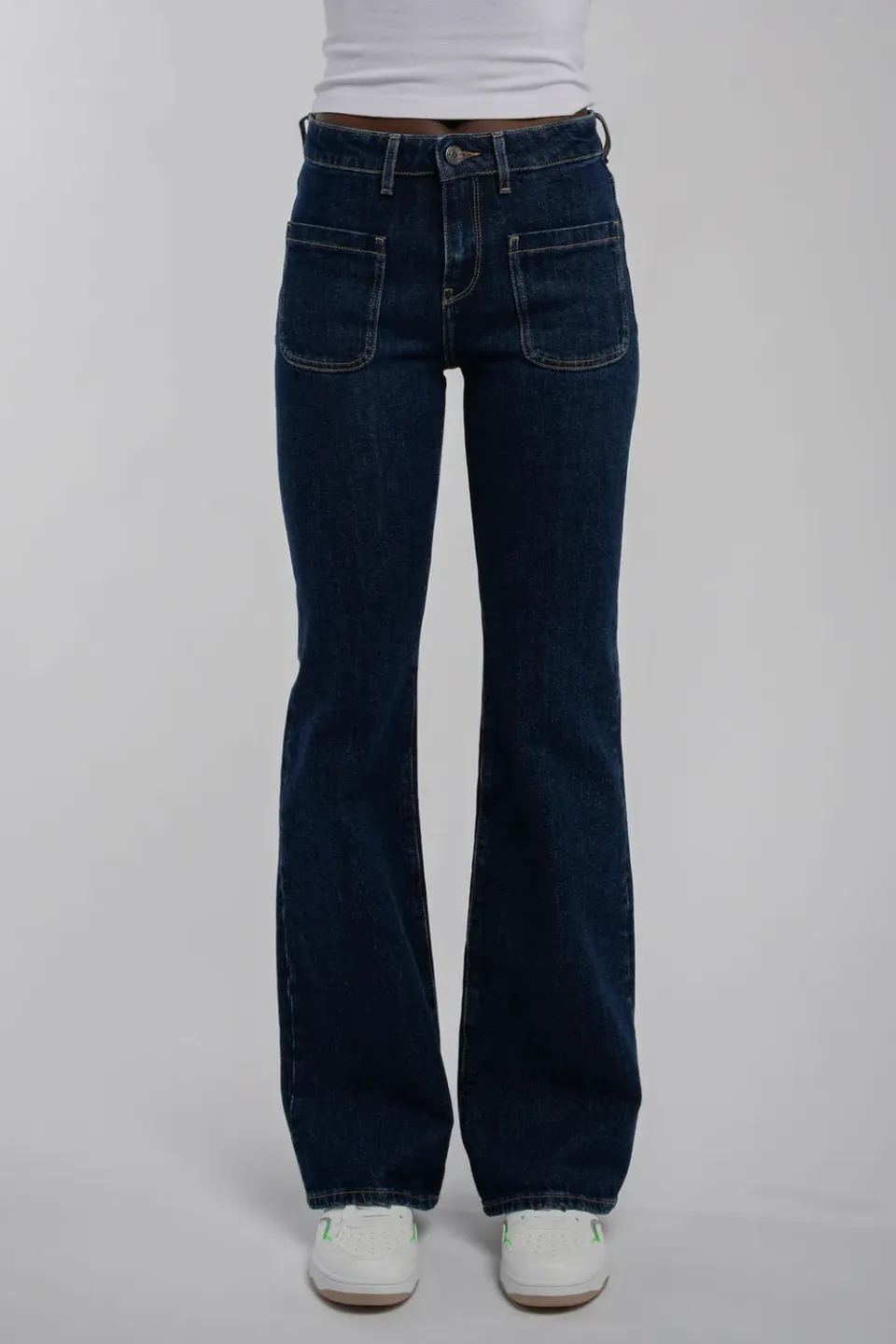 Teddy Smith P-Diams BC jeans dritti Old Encre denim scuro