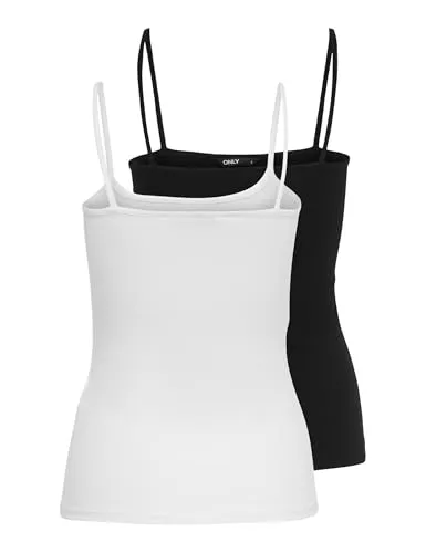 ONLY Onllove canottiera donna S pacco 2 pezzi