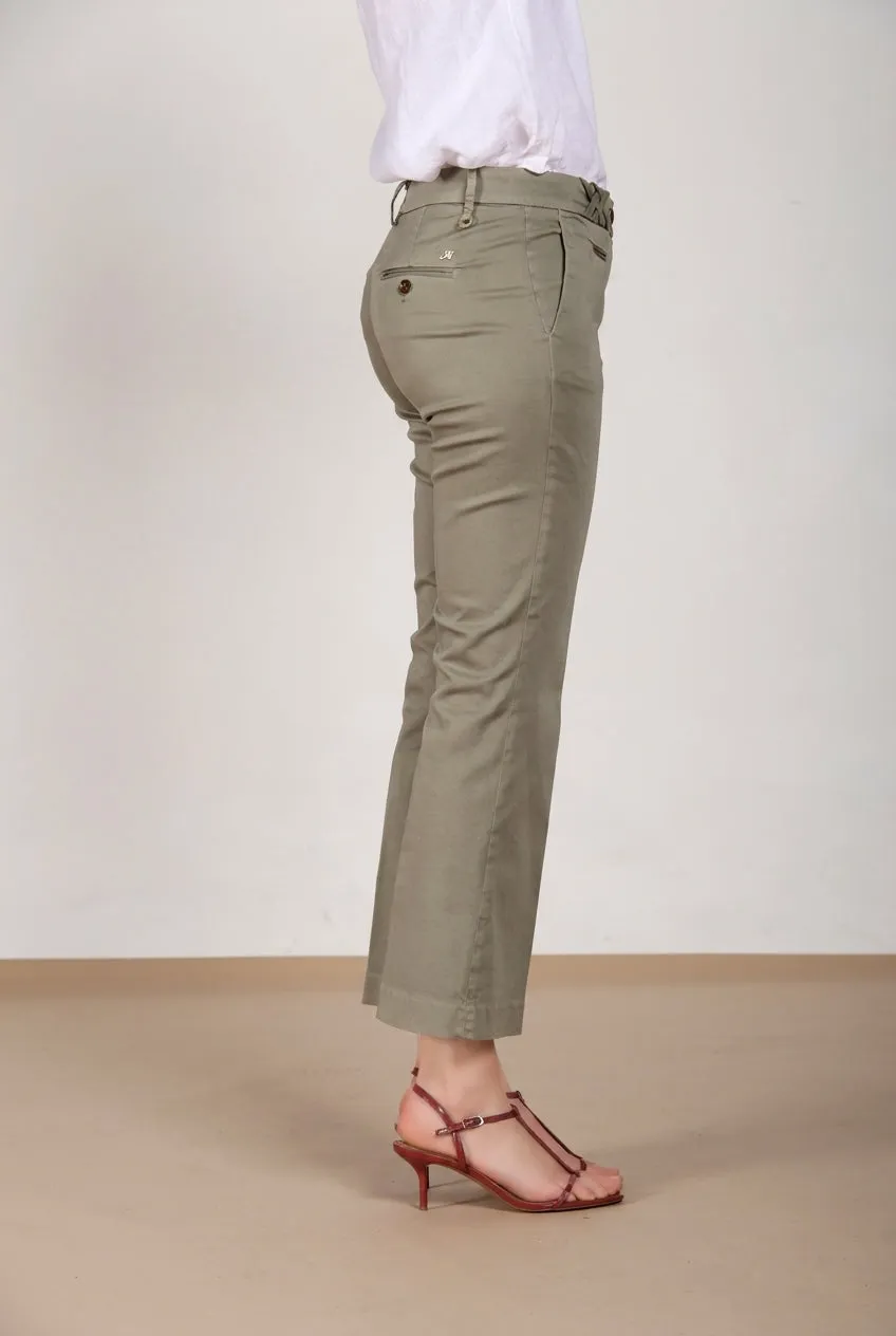 Mason's New York Trumpet chino donna salvia slim
