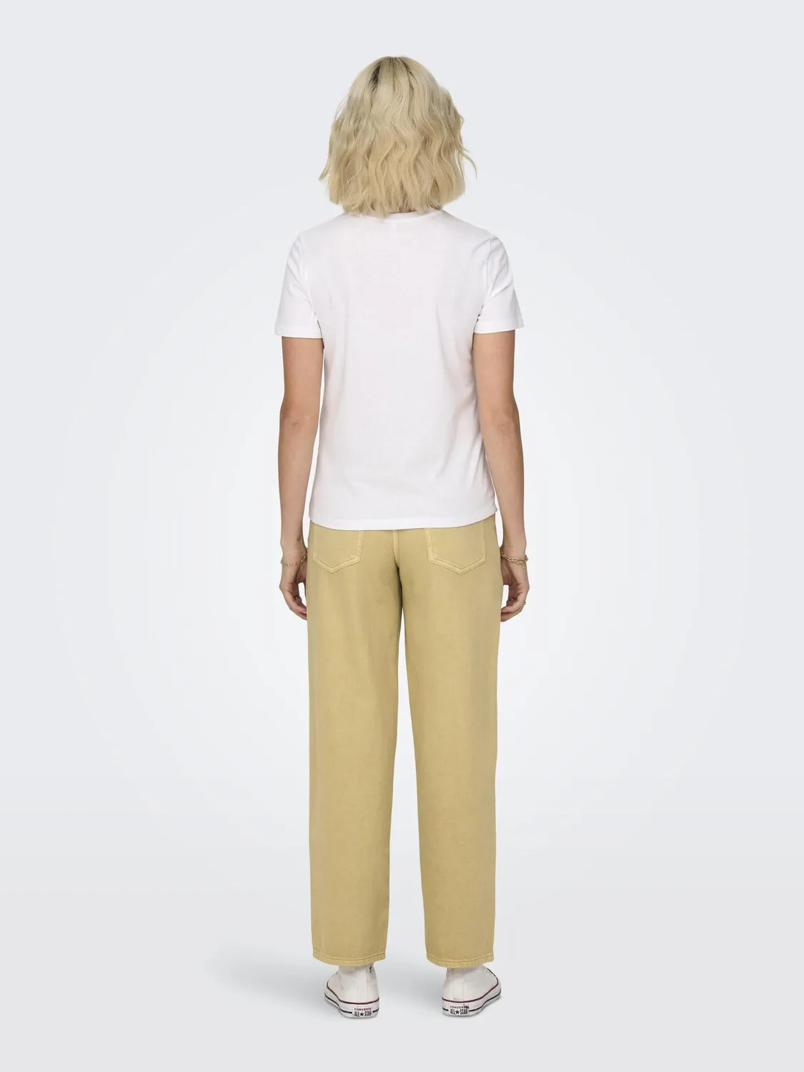 ONLY Onlketty t-shirt bianca donna taglia S