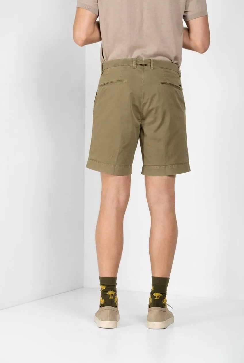 Mason's Boston Delamere Bermuda Chino Uomo Rosmarino Relaxed