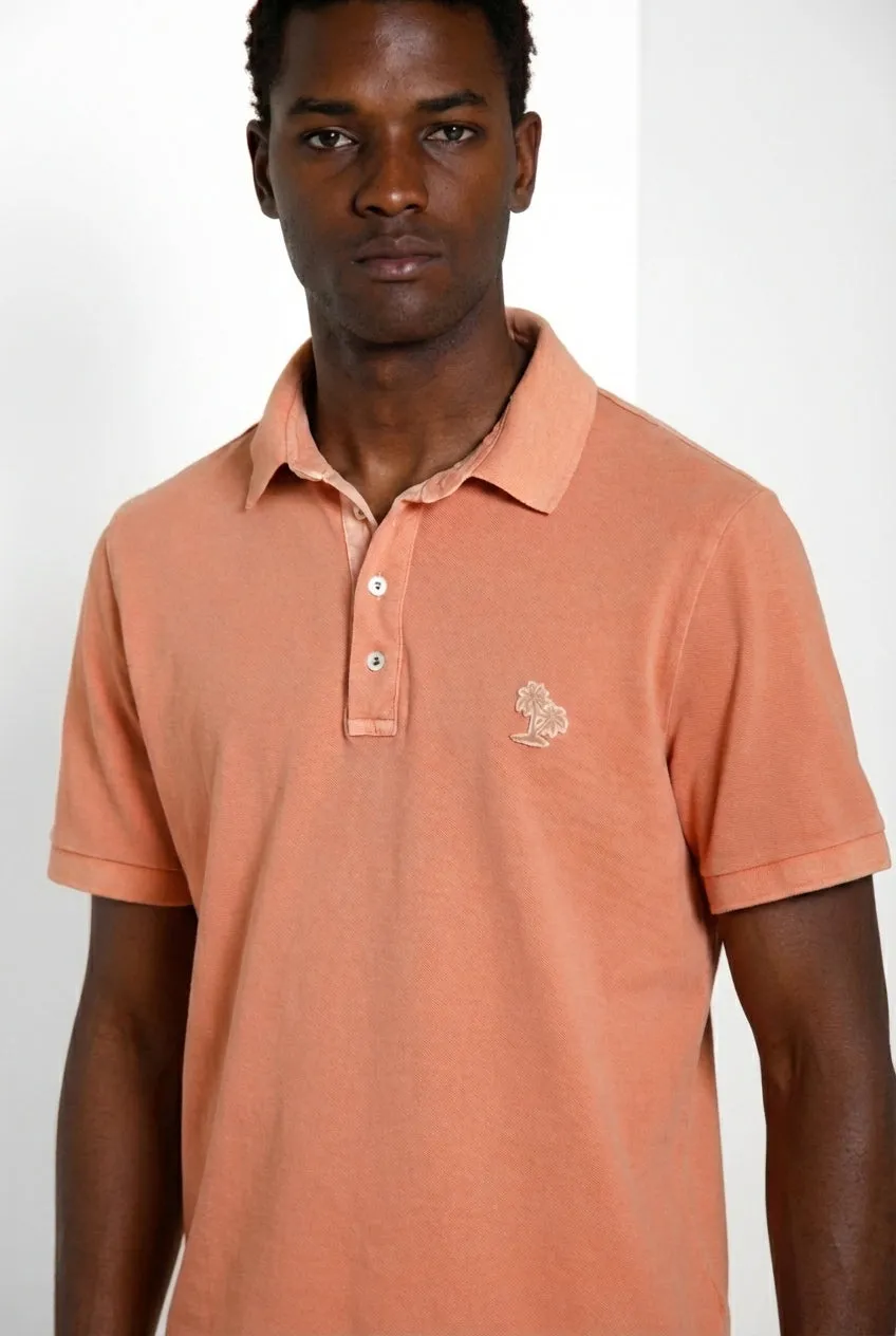 Mason's Leopardi polo piquet corteccia uomo