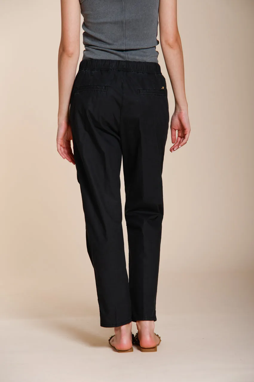 Mason's Fatique Jogger cargo donna nero relaxed