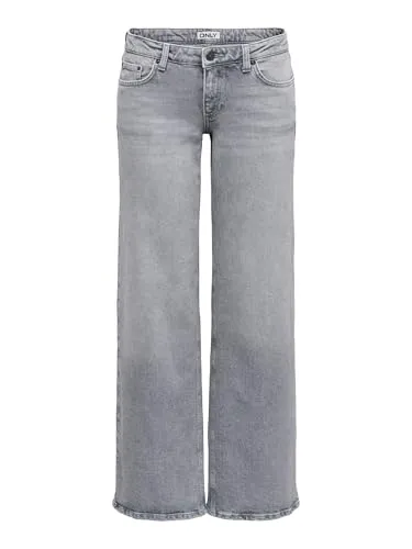 ONLY Onljuicy Wide Leg Jeans 32W/32L vita bassa