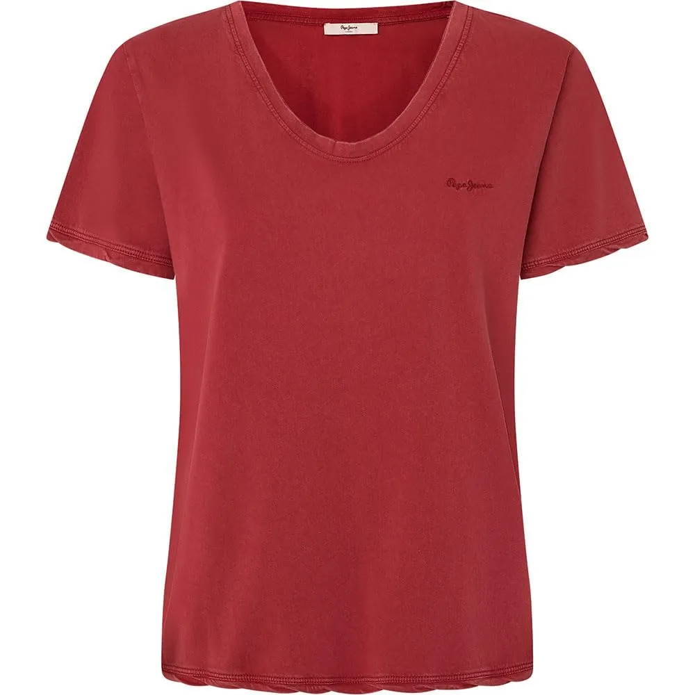 Pepe Jeans Fabiana T-Shirt Donna M bianca cotone