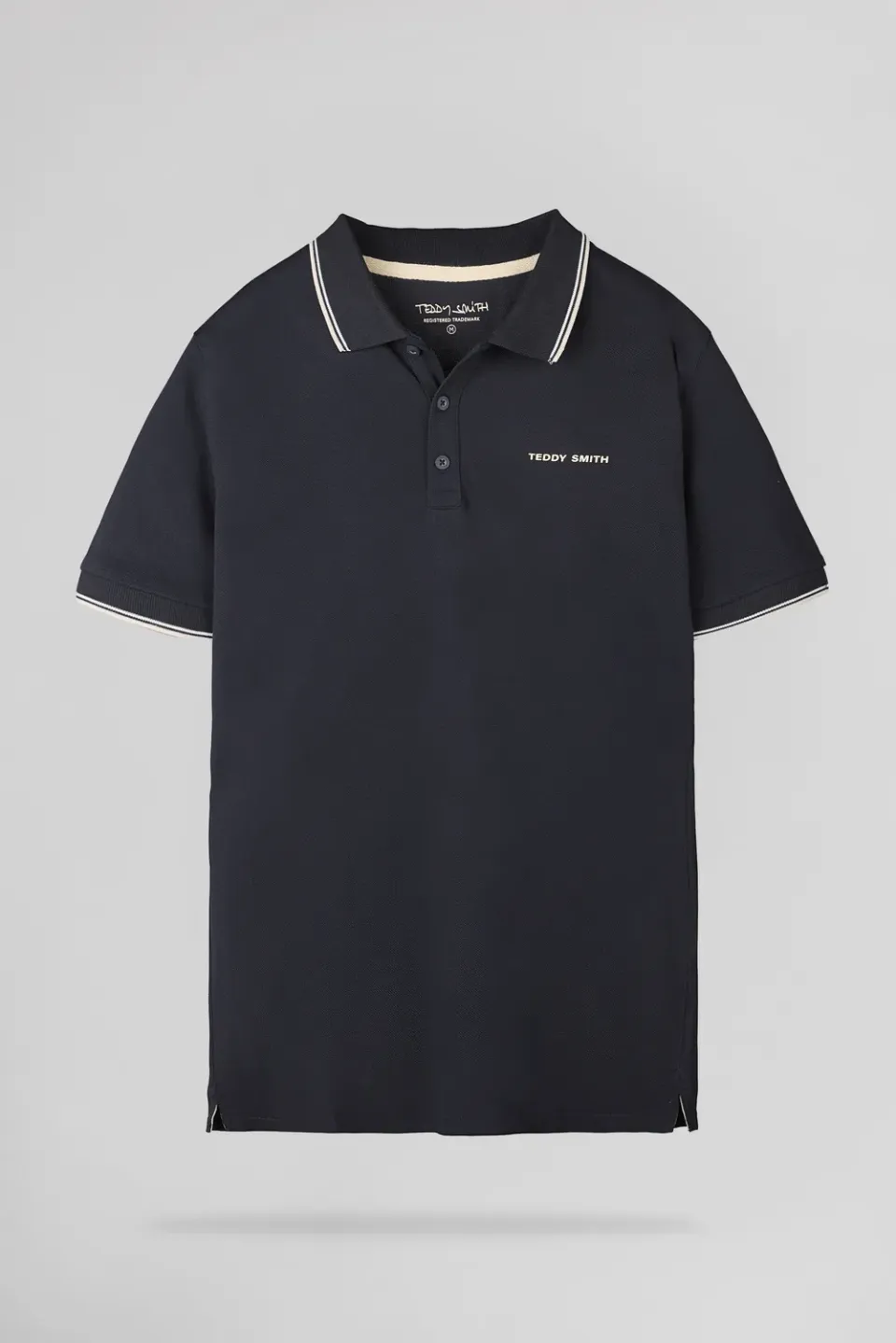 Teddy Smith Pasian 2 Polo Uomo Dark Navy Cotone