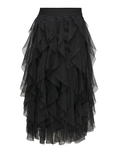 Only Onlsky Skirt gonna donna misto viscosa