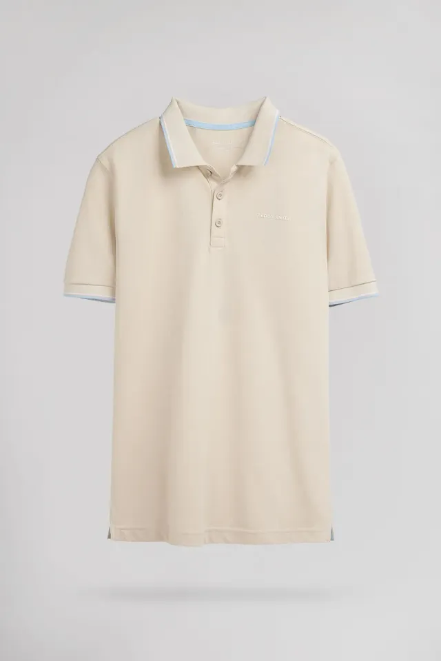 Teddy Smith Pasian 2 polo beige clair uomo