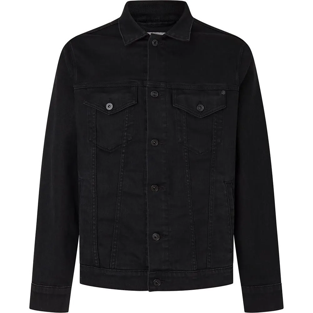 Pepe Jeans London Pinner Dlx giacca jeans uomo blu denim