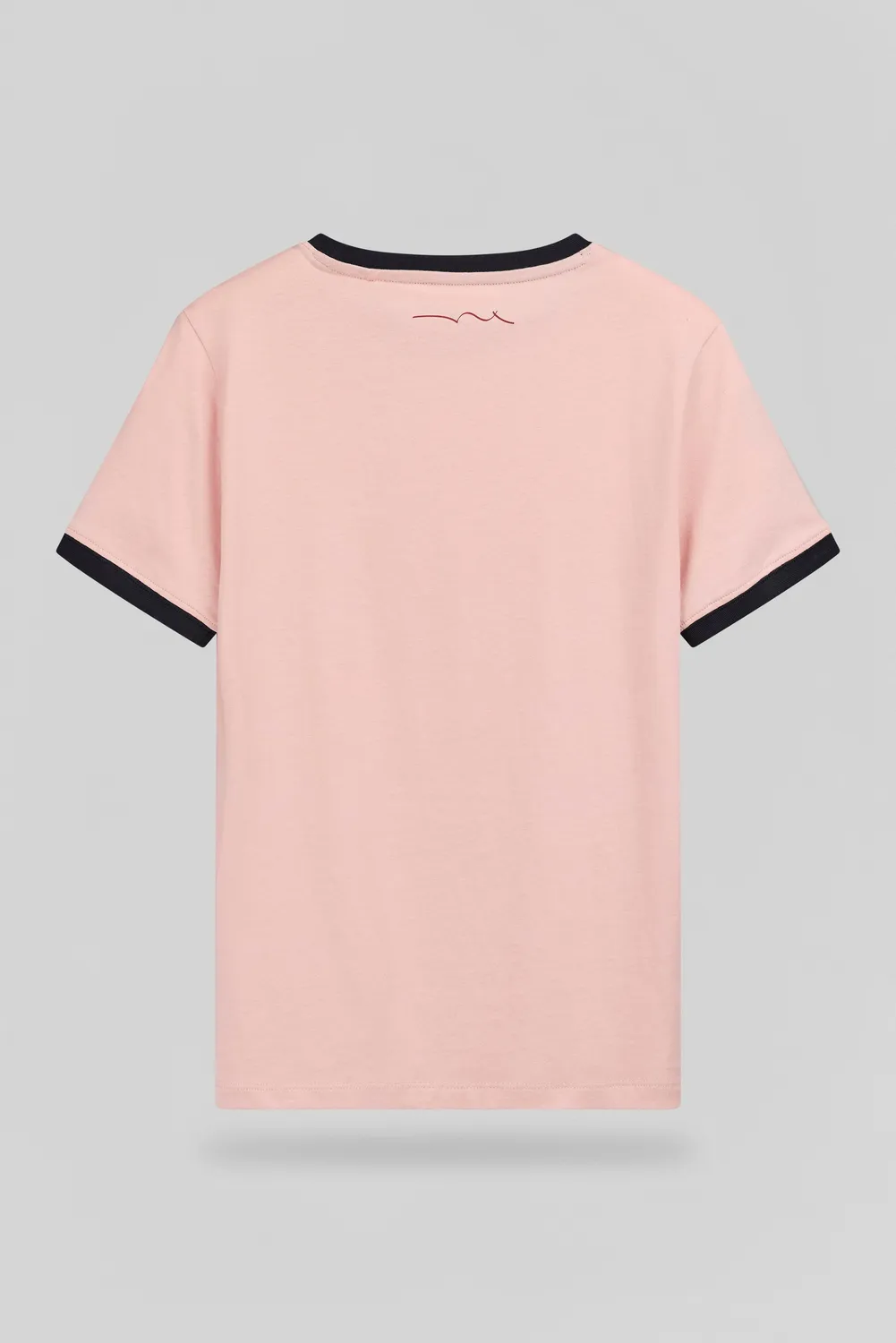 Teddy Smith The Tee 2 T-Shirt Ragazzo Rosa Pastel 100% Cotone