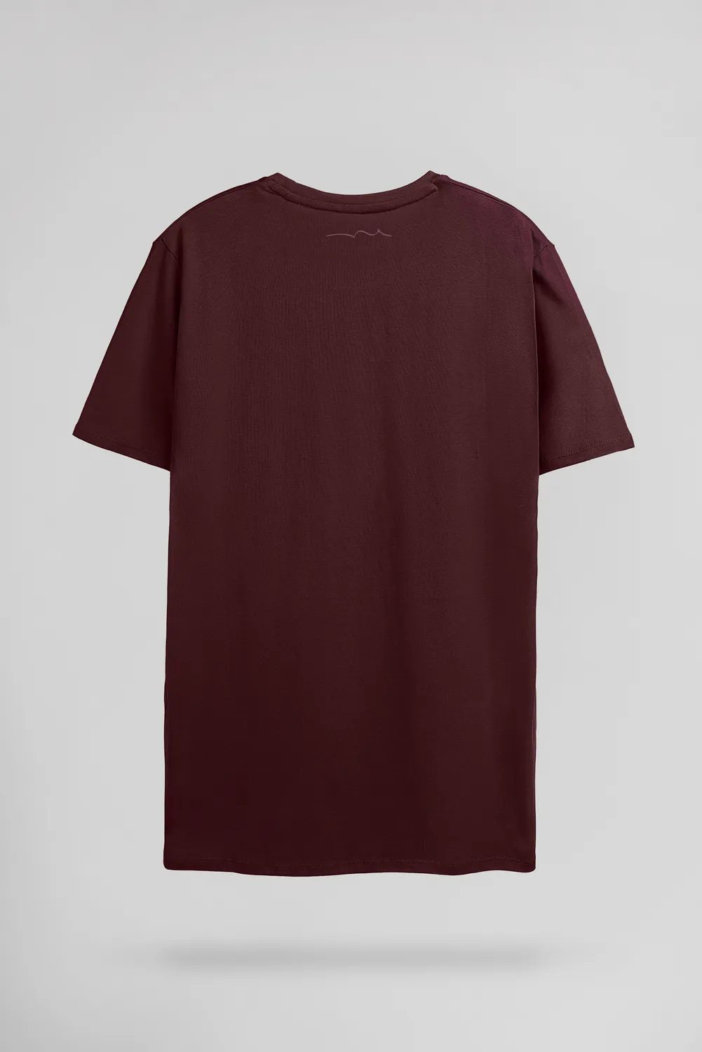 Teddy Smith T-Jim MC t-shirt Bordeaux Fonce cotone