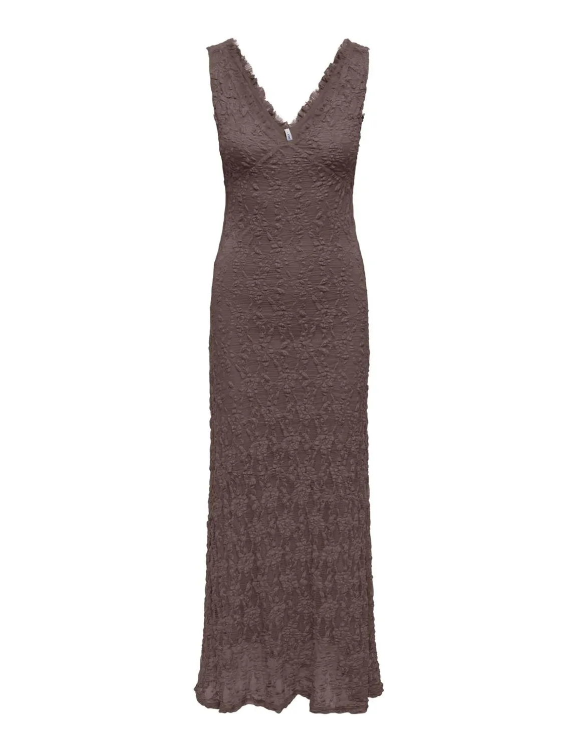 ONLY Onlalbina abito lungo donna L scollo a V