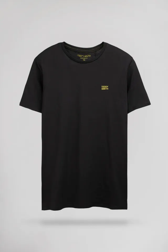 Teddy Smith The Tee 1 t-shirt uomo nero maniche corte