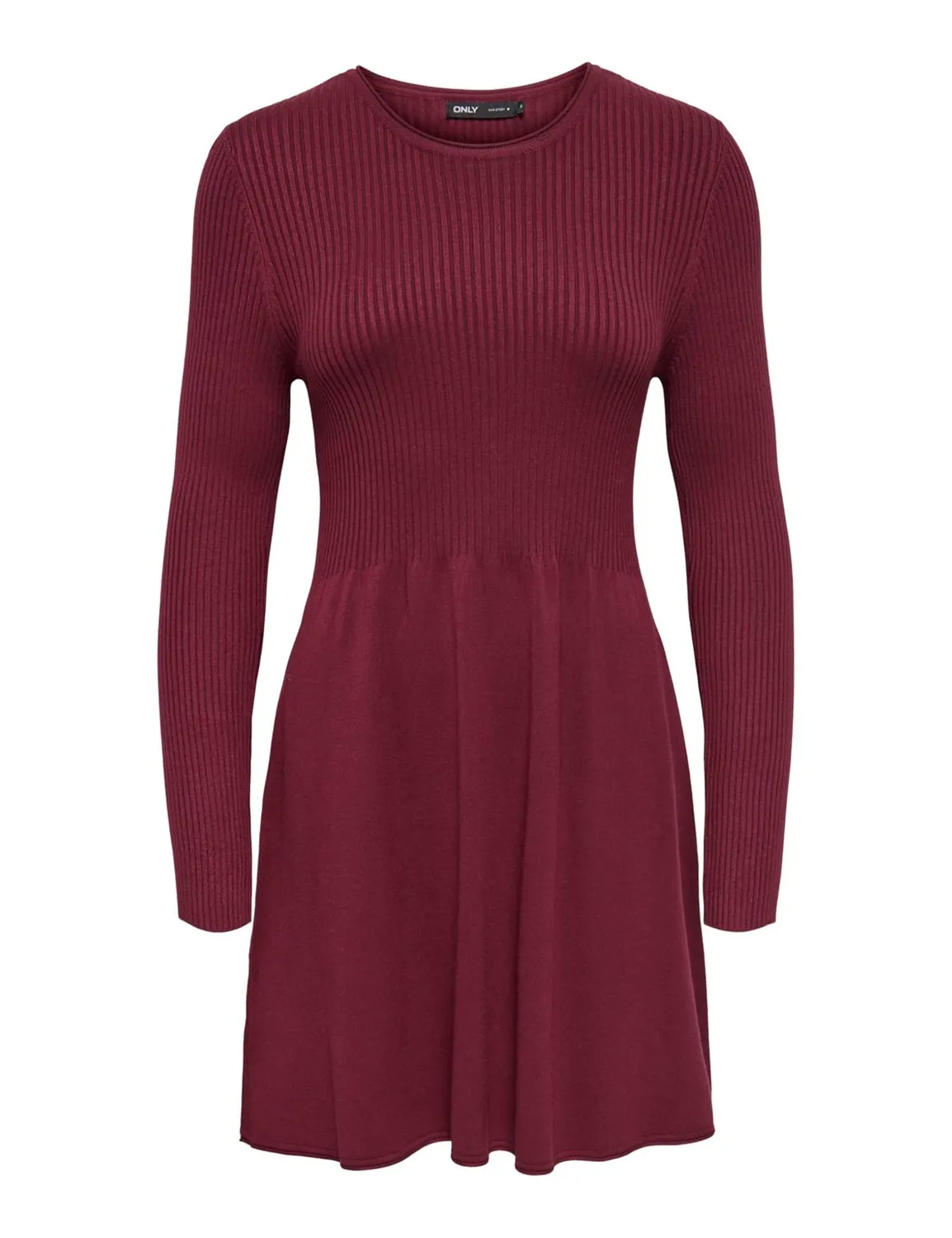 ONLY Onlalma vestito maglia scollo tondo donna