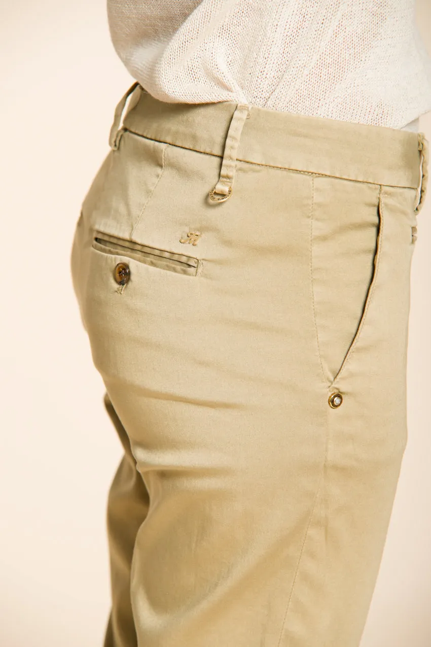 Mason's New York Slim chino beige slim cotone