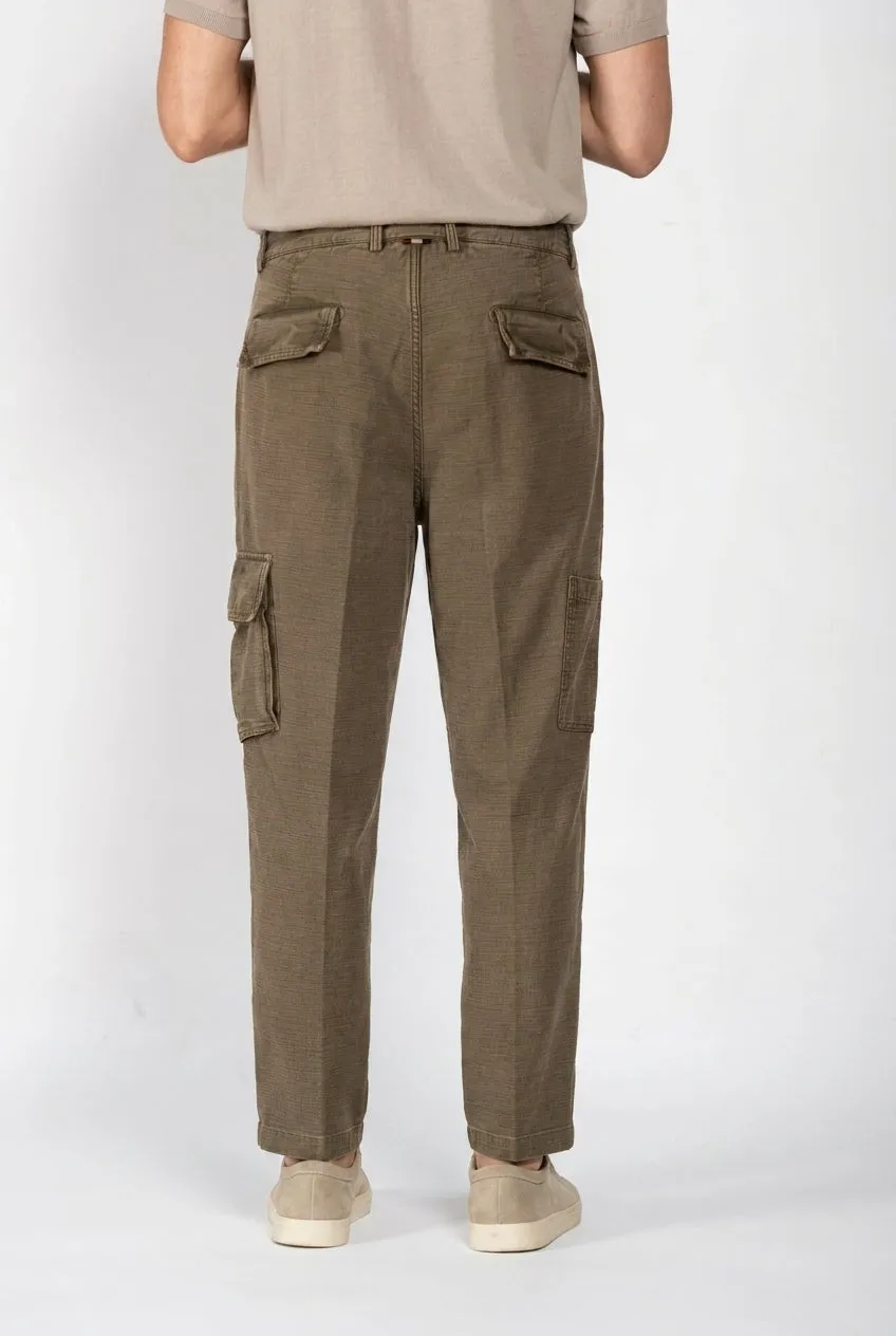 Mason's Cuba Work M74 pantalone cargo verde relaxed