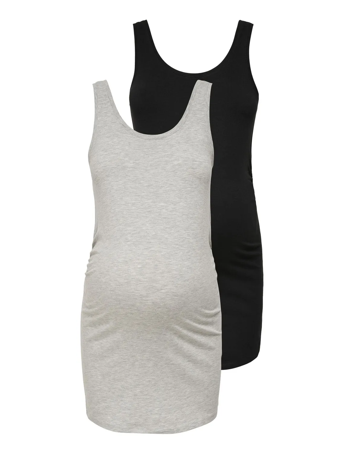 ONLY Maternity Olmlovely Top Premaman Confezione 2 Pezzi Elastico