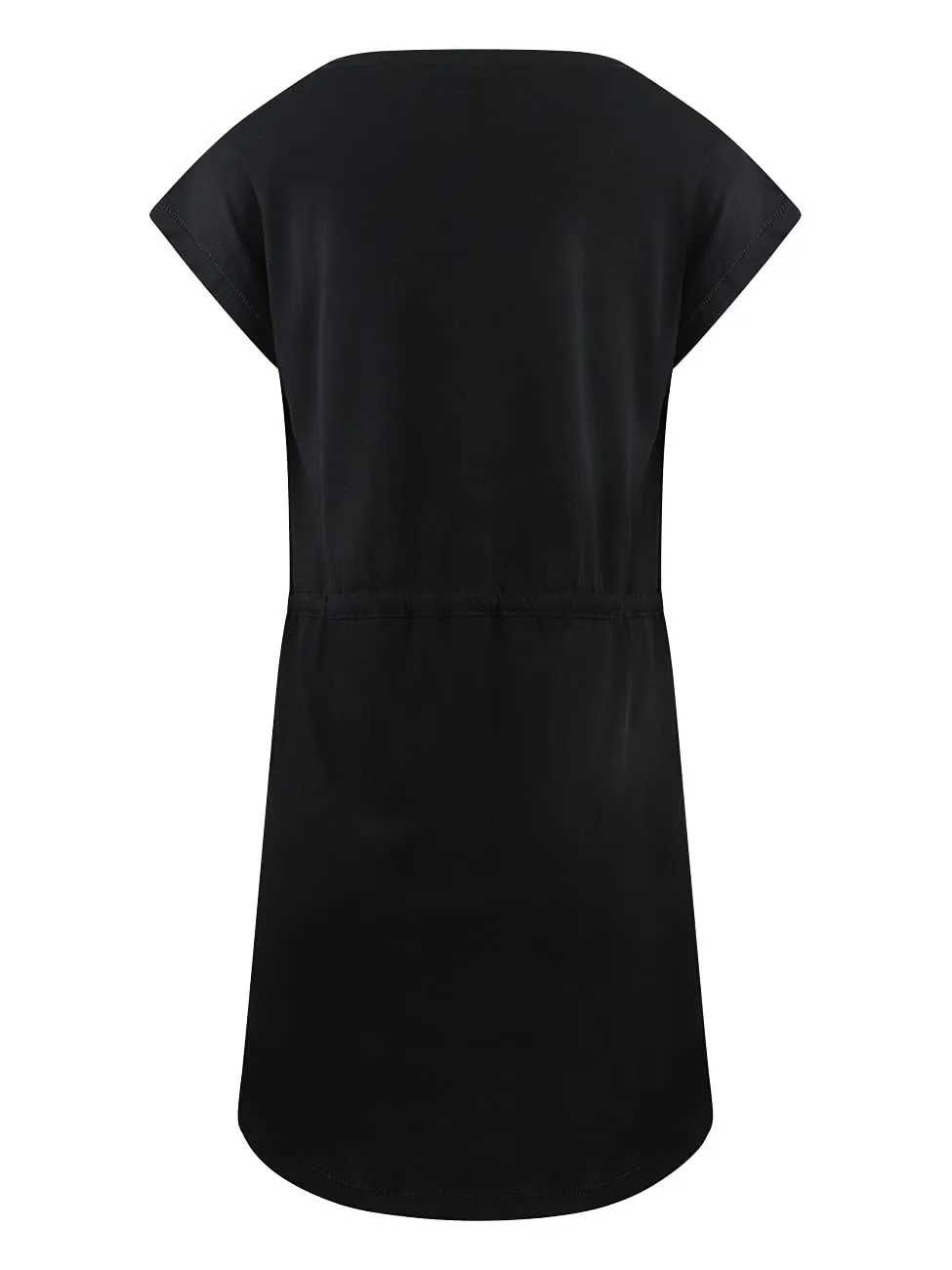 Only Onlmay Vestito Donna L Nero Giallo Corto Cotone