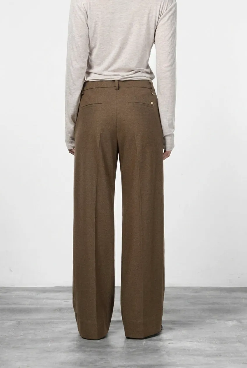 Mason's New York Studio Tailored chino nocciola straight jersey