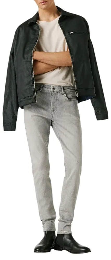 Pepe Jeans Finsbury Skinny Jeans Uomo 5 Tasche Elasticizzati