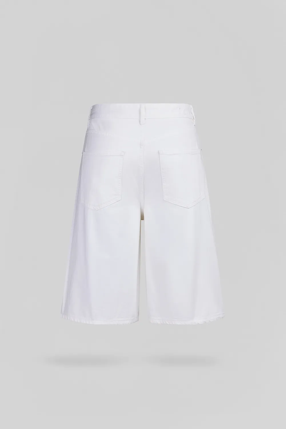 Teddy Smith S-Tomboy short bermuda donna bianco cotone